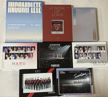 SEVENTEEN 라이브 DVD 세트