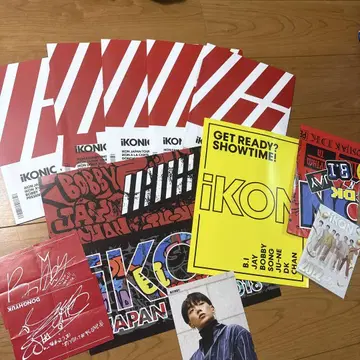 iKON 공식 굿즈 세트 사진집 포함 뉴스레터
