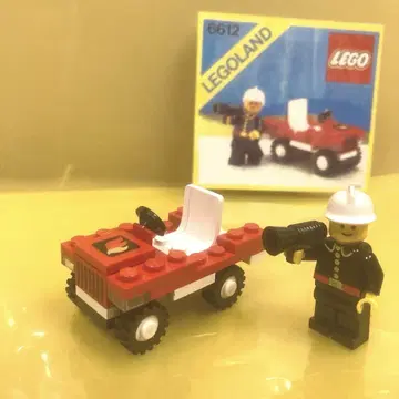 LEGO 6612 소방대장 자동차 1986년