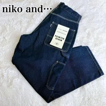 [ 새상품 ] niko and - 데님 페인터 팬츠 M