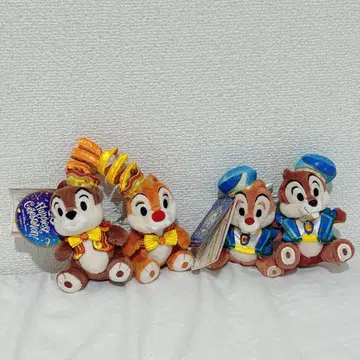 칩과 데일 인형 배지 디즈니 시 15주년 랜드 35주년