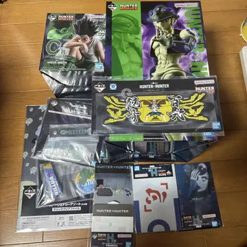 HUNTER x HUNTER 제일복권 곤, 메르엠 피규어 및 기타 하위상