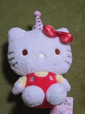 몬치치 x 헬로키티 기념일 파티 BIG 봉제 인형