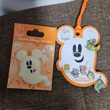 도쿄 디즈니 리조트 할로윈 귀걸이 핑