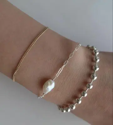 볼 브레이슬릿 silver925