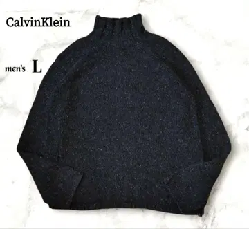 calvinklein 캘빈클라인 모크넥 리브 니트 남성용 L
