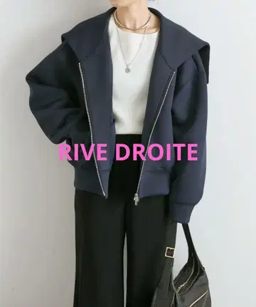 [ RIVE DROITE ] 종이 플라이트 블루종 네이비