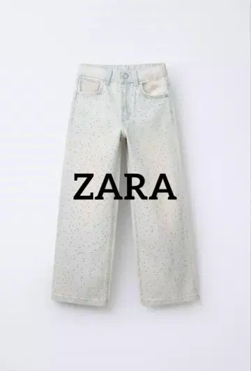 [ 택 포함 ] ZARA 큐빅 데님