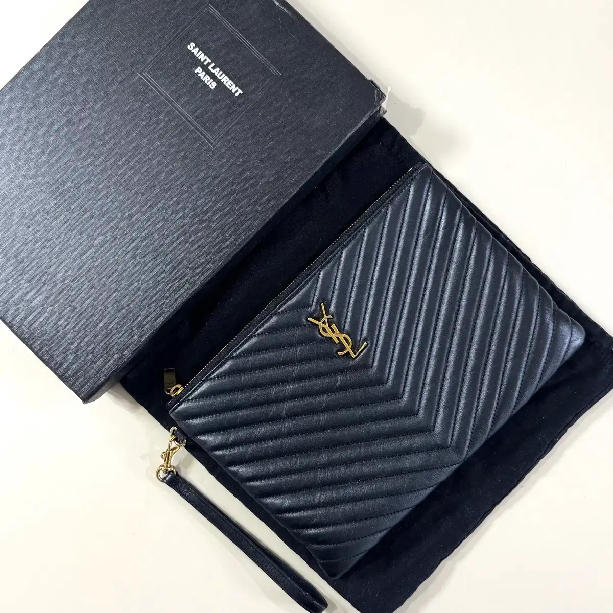 [M/Same-day Shipping] Saint Laurent Clutch