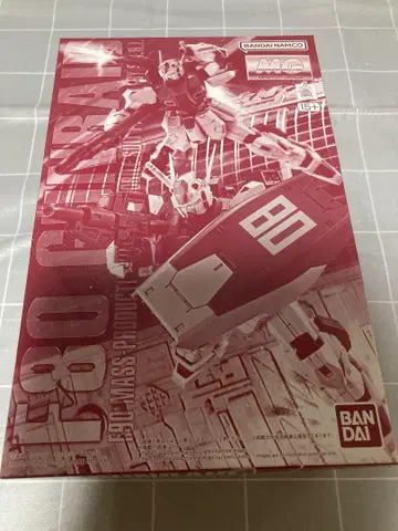 건담 프라모델 MG F80 건레드