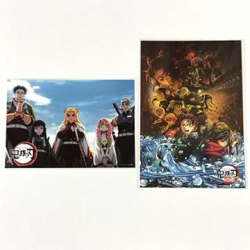 귀멸의 칼날 ufotable to go 엽서 무한성편 브로마이드 기둥