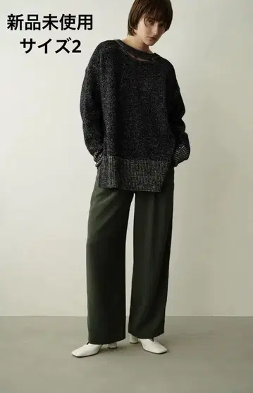 클라네 BASIC TUCK PANTS