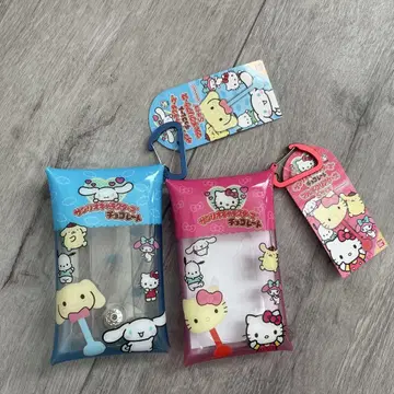 미사용 새상품 산리오 캐릭터즈 멀티 클리어 케이스 2세트