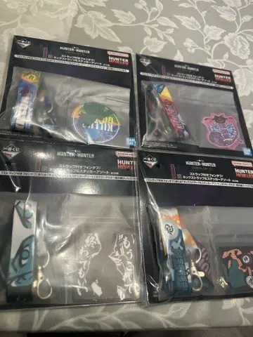 HUNTER x HUNTER 제일복권 I상 넥스트랩 전 컴프 세트