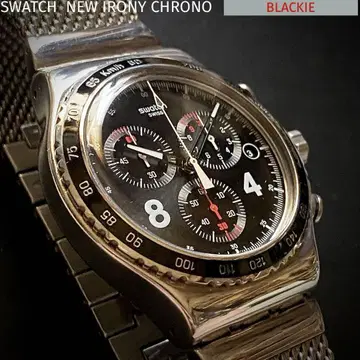 스와치 IRONY CHRONO [ BLACKIE ]