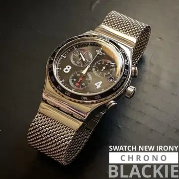 스와치 IRONY CHRONO [ BLACKIE ]