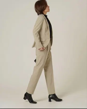 My shawty 수트 셋업 테이퍼드 팬츠