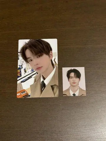TWS 투어스 멤버십 키트 신규 트레이딩 카드 ID 사진 2점