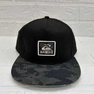Quiksilver x 하와이 한정판 디자인 캡 카모플라쥬