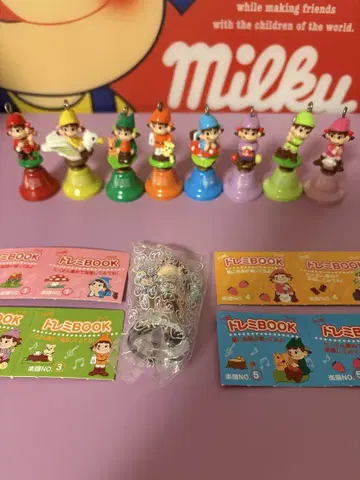 후지야 페코짱 도레미파벨 9종 No.1~8 비밀 은색 FUJIYA