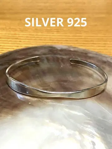 실버 925 뱅글 팔찌