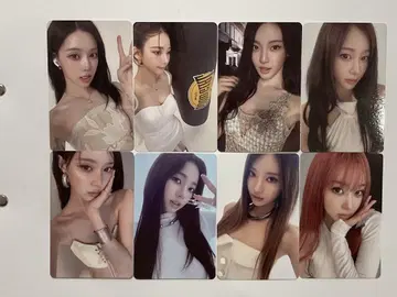 aespa 서울콘 랜덤 트레이딩 카드 랜덤 셀카 8종 컴프