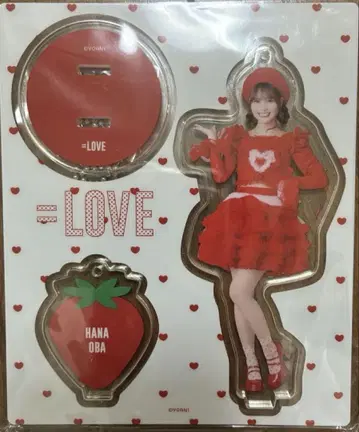 오바 하나 아크릴 스탠드 =LOVE 아크릴 스탠드