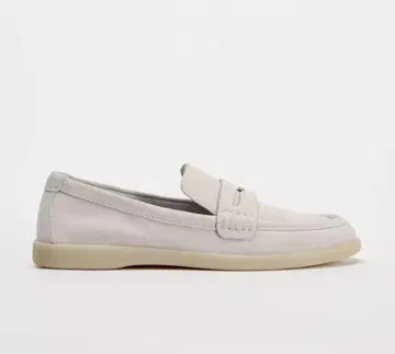 컨디션 최상 ZARA 로퍼 에크루 39