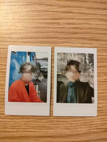 야타 유스케 폴라로이드 사진 2장 세트