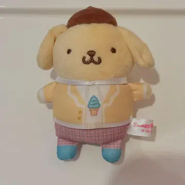 폼폼푸딩 인형 배지