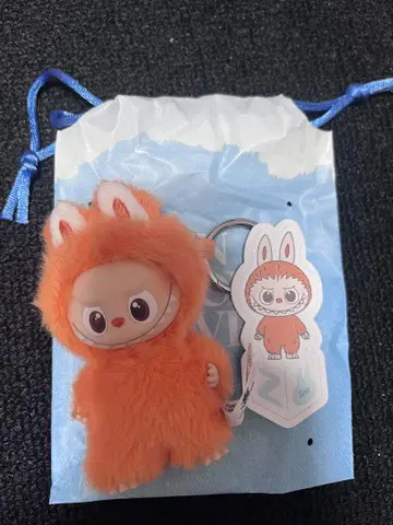 LABUBU 핀 포 러브 봉제 인형 펜던트 Z