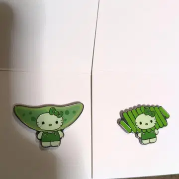 오사카 엑스포 일본관 한정판 키티 Algae 핀 배지 세트