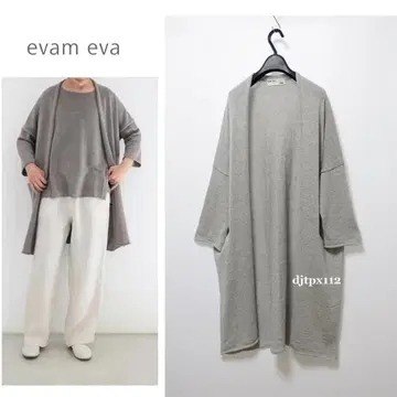 새상품급 evam eva 2020 cotton robe 코튼 니트 로브