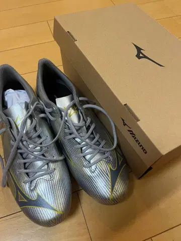 미사용 새상품 미즈노 축구 스파이크 미즈노 알파 2 셀렉 26.5cm