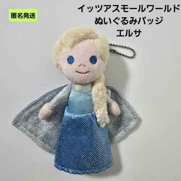 디즈니 겨울왕국 엘사 인형 배지 잇츠어스몰월드