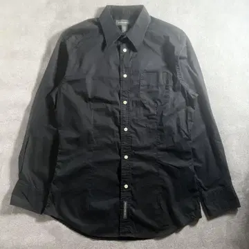 90s BANANA REPUBLIC black 긴팔 셔츠 M