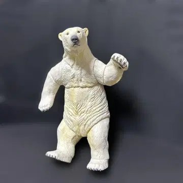 새상품급 카이요도 소프트 비닐 토이 박스 북극곰