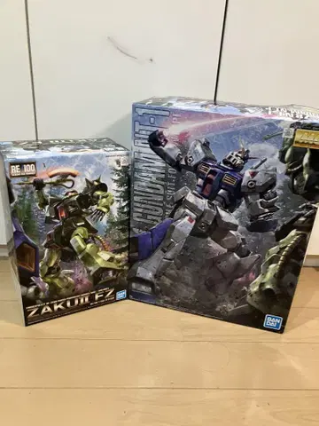 [ 미조립 ] RE/100 MS-06FZ 자쿠 II MG 건담 NT-1