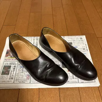 블랙 슬립온 일본제 사이즈 5