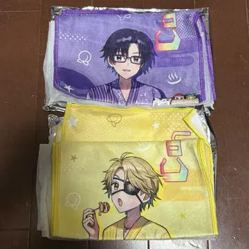 컬러풀 피치 극락탕 타월