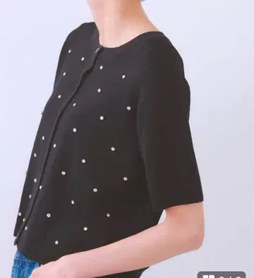오페크.클립 가디건 반팔 가을 상품