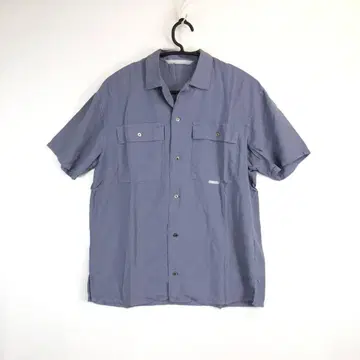 90s 80s 마드모아젤 논논 실크 오픈 카라 셔츠 오픈 칼라 셔츠