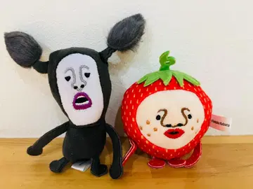 코비토즈칸 봉제 인형 2 가챠가챠 이치고 쿠레나이 아라시 쿠로바네