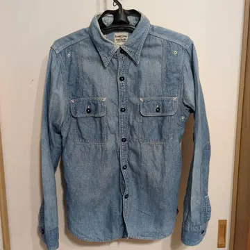 PHERROW'S 페로우즈 샴브레이 셔츠 Lot:770WS