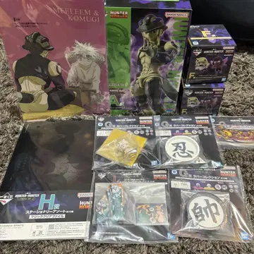 HUNTER x HUNTER A상 메르엠 F상 유피, 푸후 피규어 세트