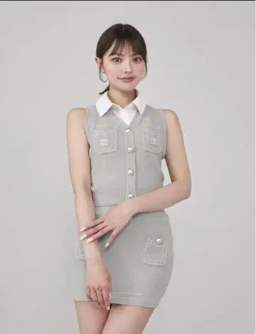 Darich 스티치 DD 로고 니트 셋업