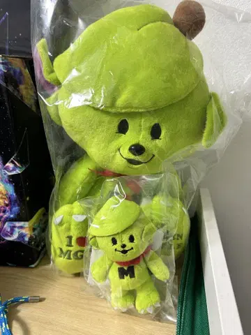 메멜 군 봉제 인형 2체 세트