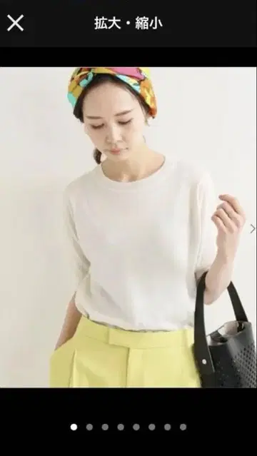 이에나 C/린넨 크루넥 풀오버