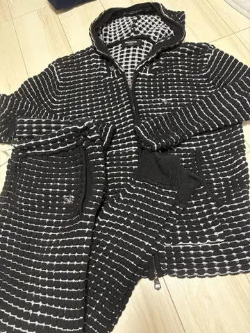 1PIU1UGUALE3 후드티 x 롱 바지 x 숏팬츠 세트