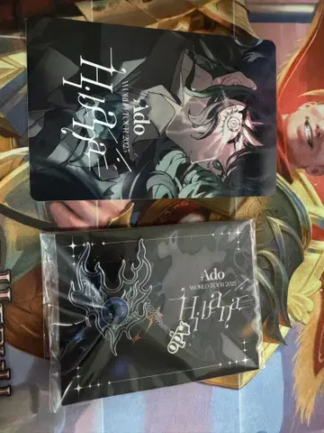 Ado Hibana VIP 혜택 브로치 카드